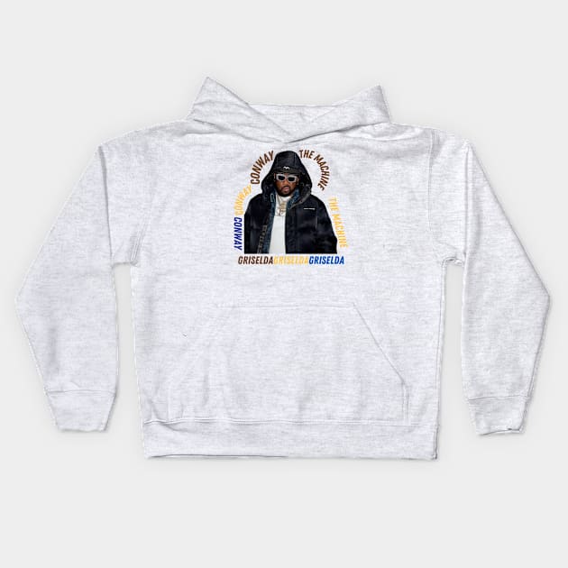 CONWAY THE MACHINE Kids Hoodie by SHAKIR GAUTAMA 